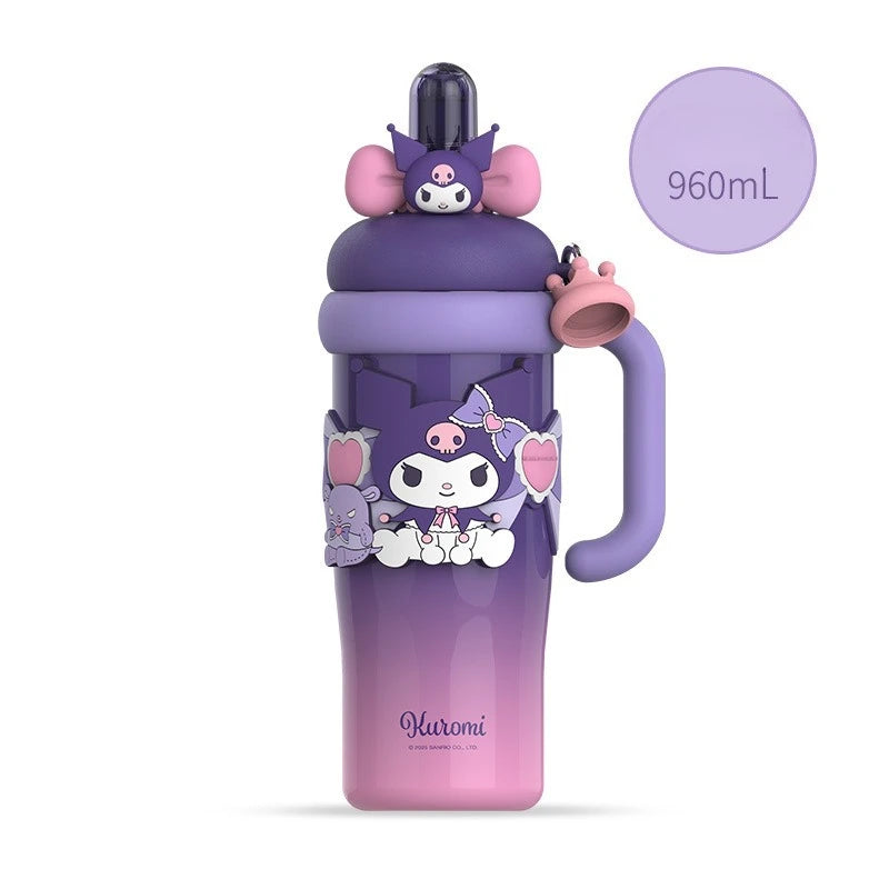 Kuromi & Hello Kitty Insulated Large Coffee Cup