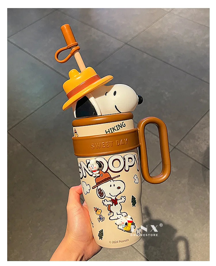 Snoopy Stainless Insulated Coffee Cup [800 ml]