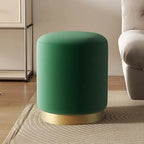 Modern Rounded Ottoman Vanity Stool