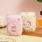 Hello Kitty Portable Cosmetic Lipstick Organizer Pouch with Mirror