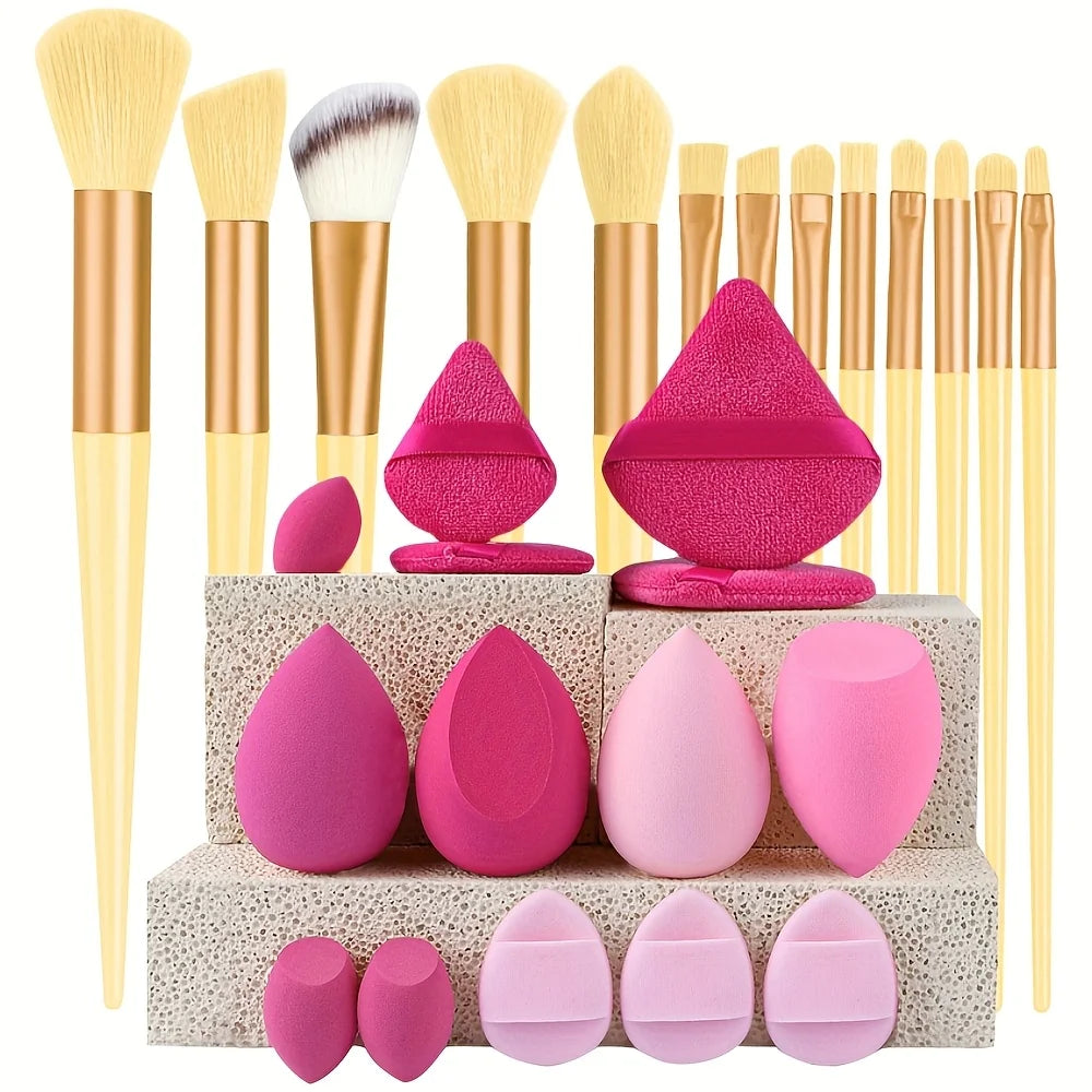 Professional Makeup Kit Brushes & Sponges [27pcs]