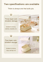 Multifunctional Rotating Makeup Storage Box