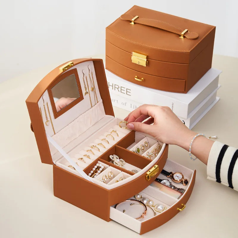 Luxury Multi Layer Drawer Jewelry storage box