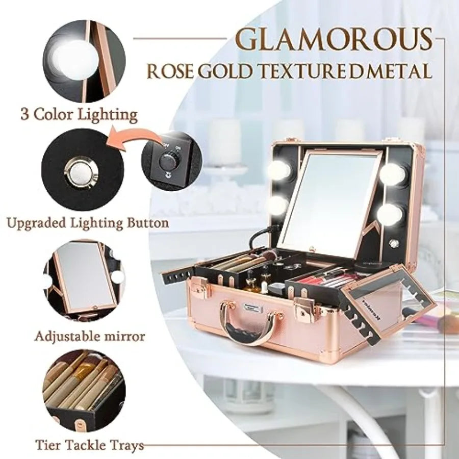 Professional Makeup Train Case