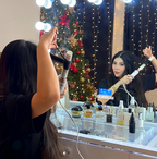 Glam & Glow – Smart Vanity Set Glossy White Edition— 13 Drawers