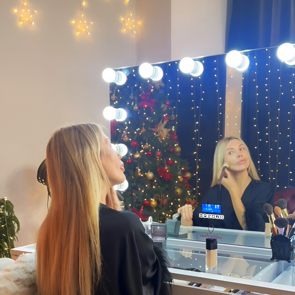Glam & Glow Vanity Set Mirror Only with LED lights