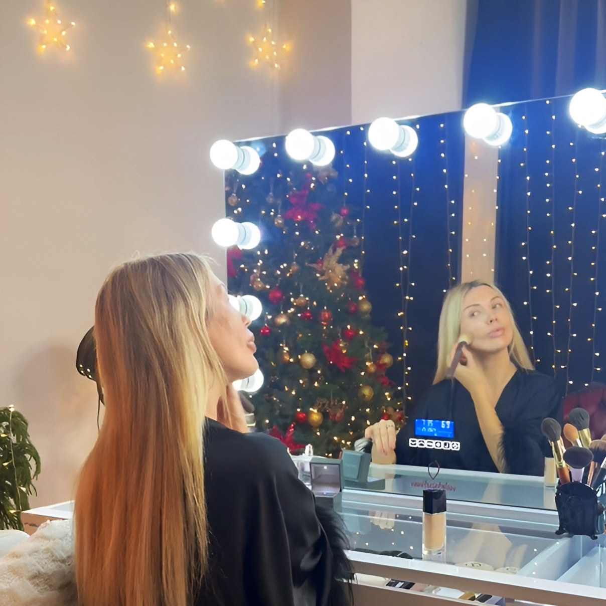 Glam & Glow Vanity Set Mirror Only with LED lights