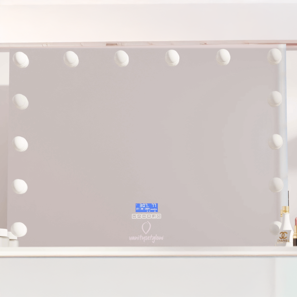 Glam & Glow Vanity Set Mirror Only with LED lights