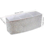 Bling Diamond Makeup Brushes Storage