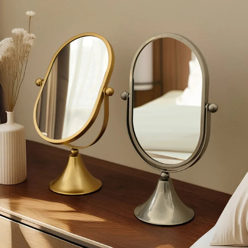 Luxury Oval Style Vanity Mirror for Dressing Table Mirror