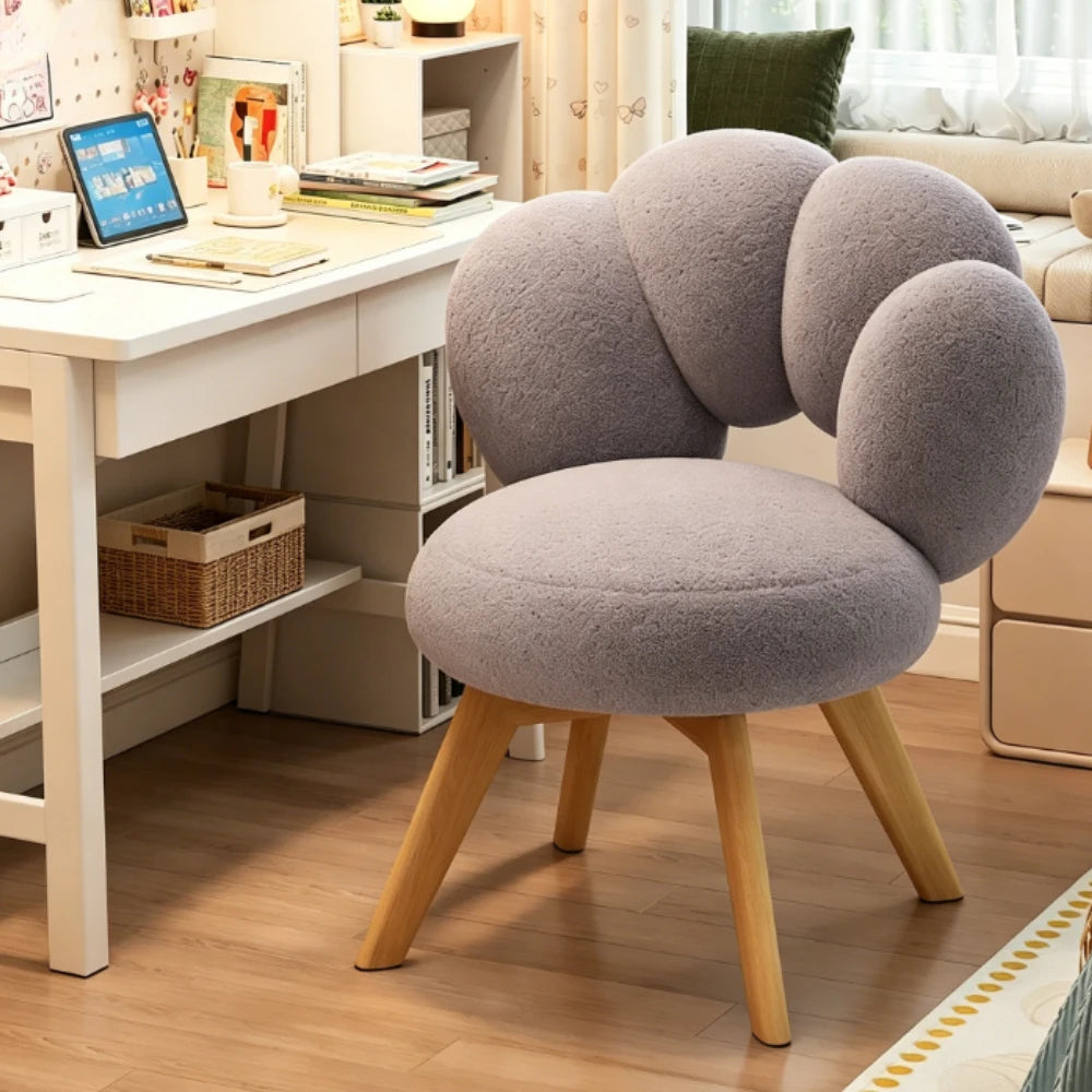 Designer Armless Vanity Chair