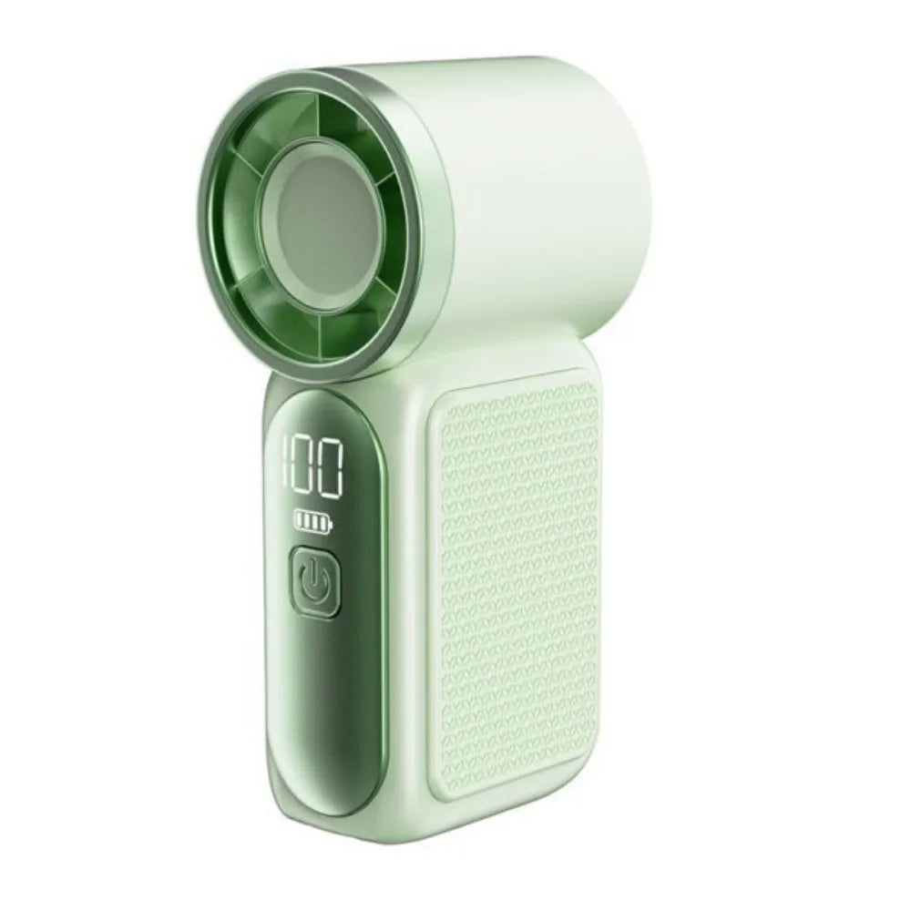 Rechargeable Mini Portable Fan With LED Display