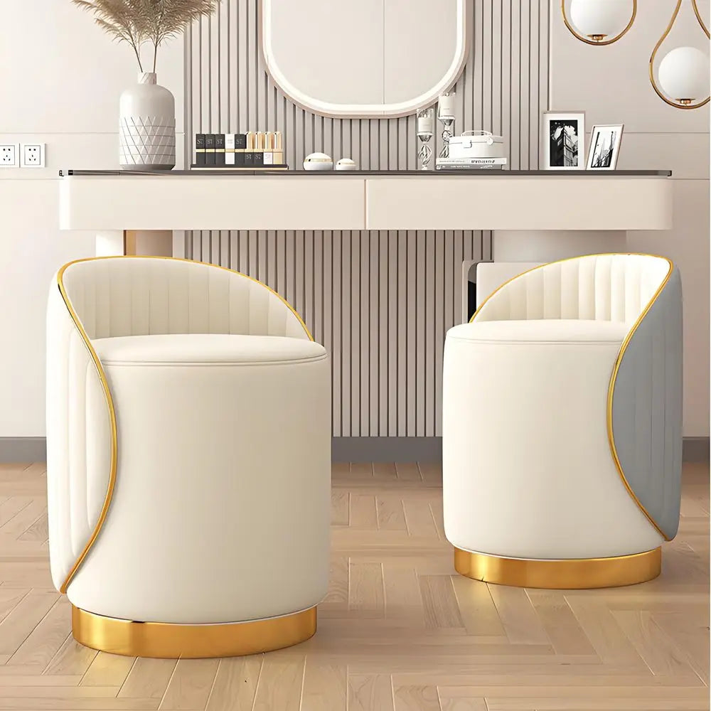 Modern Ottoman Vanity Stool