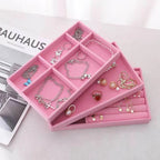 Jewelry Box Display Tray Set  | Drawer Organizer | 6 Pcs