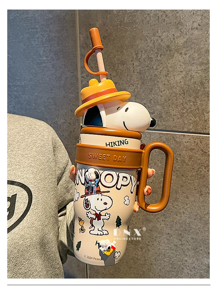 Snoopy Stainless Insulated Coffee Cup [800 ml]