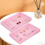 Jewelry Box Display Tray Set | Drawer Organizer | 2 Pcs