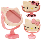 Hello Kitty Rhinestones Embedded Mirror