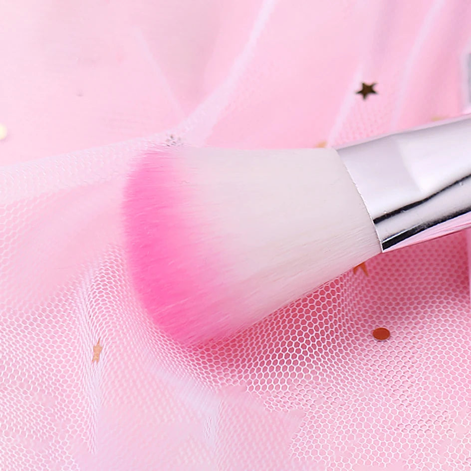 Hello Kitty Makeup Brush Set with Storage Box [7Pcs]