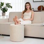 Ottoman Round Vanity Stool