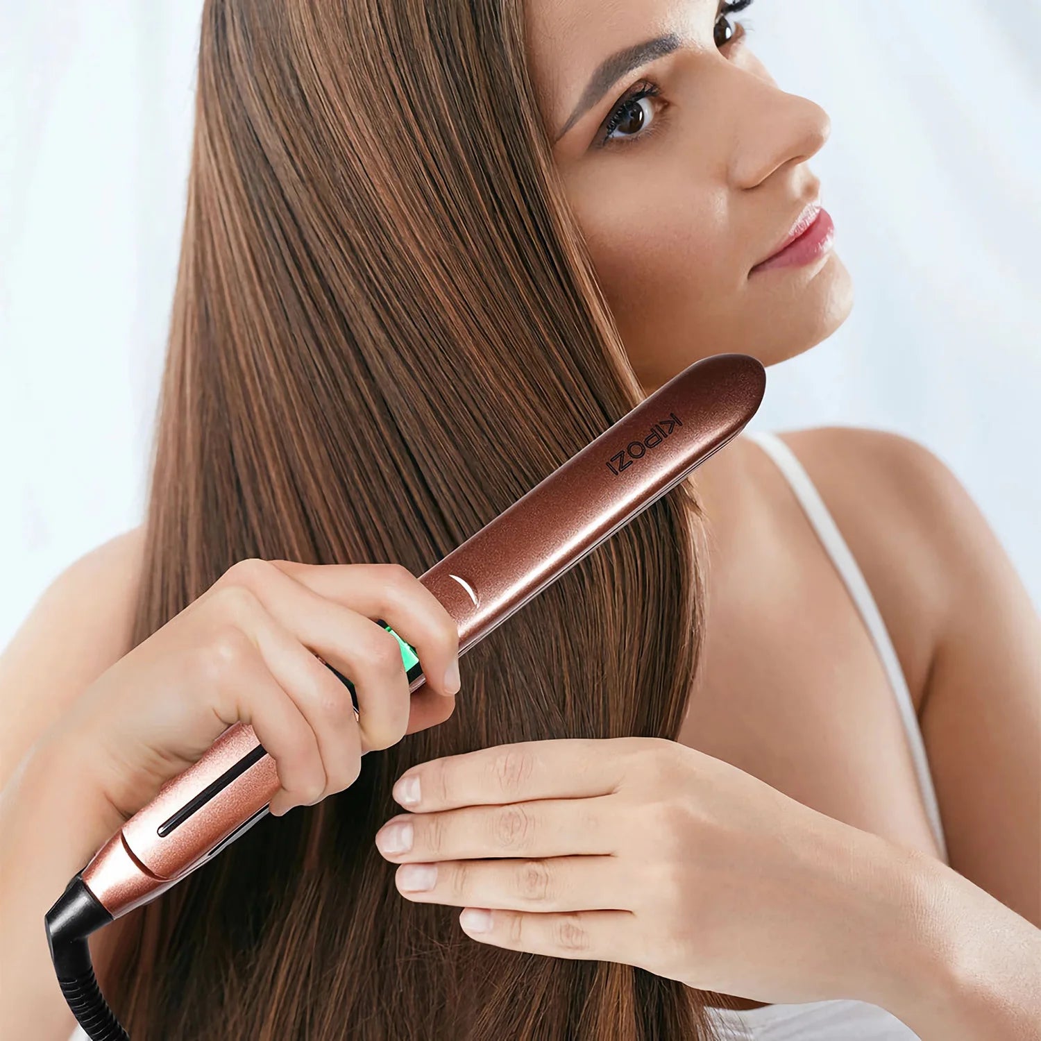 Titanium Flat Iron Hair Straightener