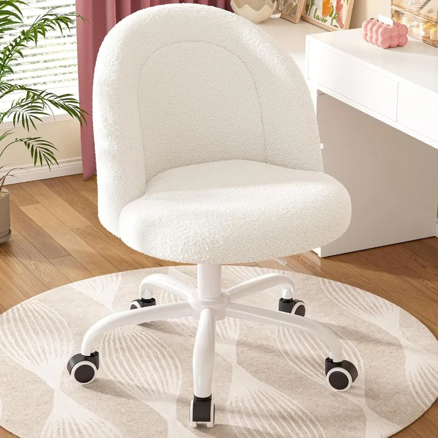 Vanity Chair with Lumbar Support