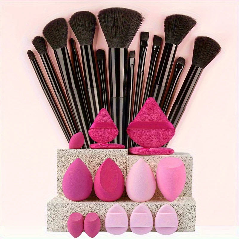 Professional Makeup Kit Brushes & Sponges [27pcs]