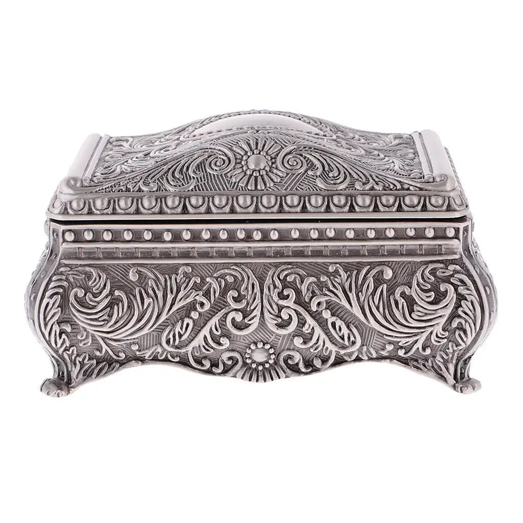 Retro Rectangle Jewelry Storage Box