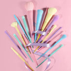 Multi-Color Makeup Brushes Set [17Pcs]