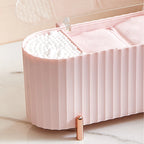 Dustproof Makeup Storage Box With Lid