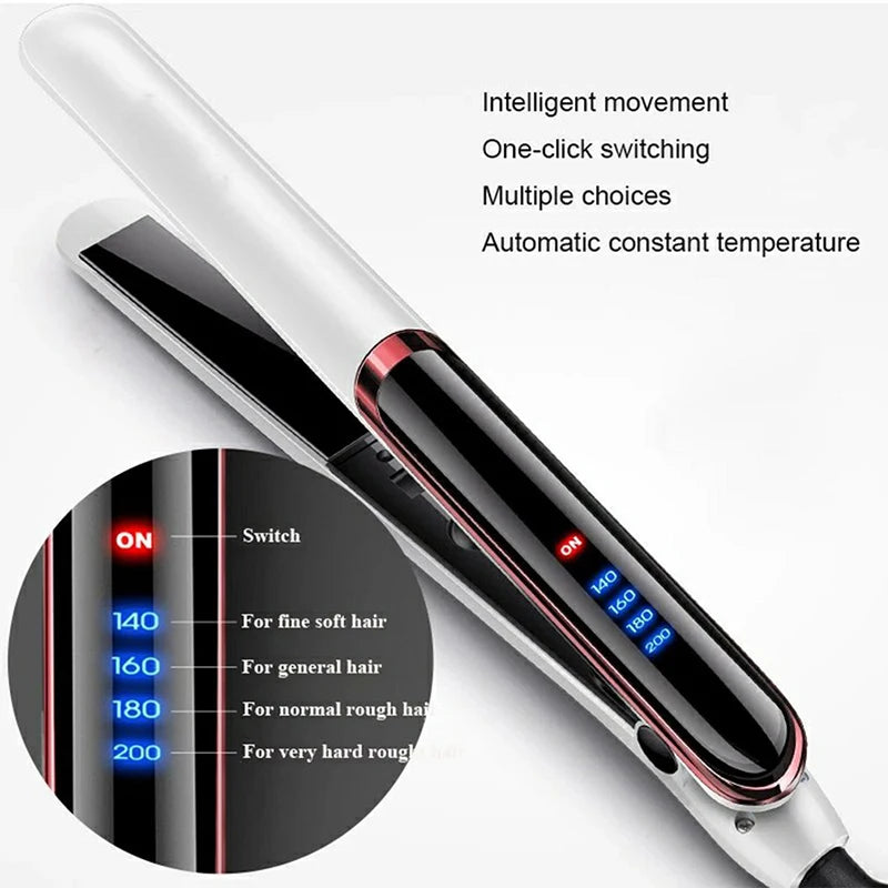 Professional Ceramic Flat Ironic Fast Heatup Hair Straightener