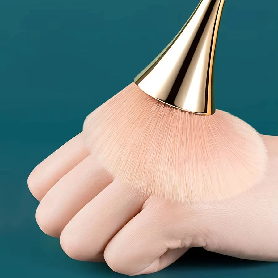 Rose Gold Makeup Brush