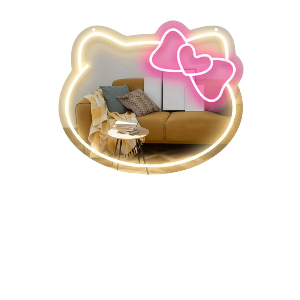 Hello Kitty Neon Vanity Mirror