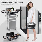 4 in 1 Rolling Makeup Train Case