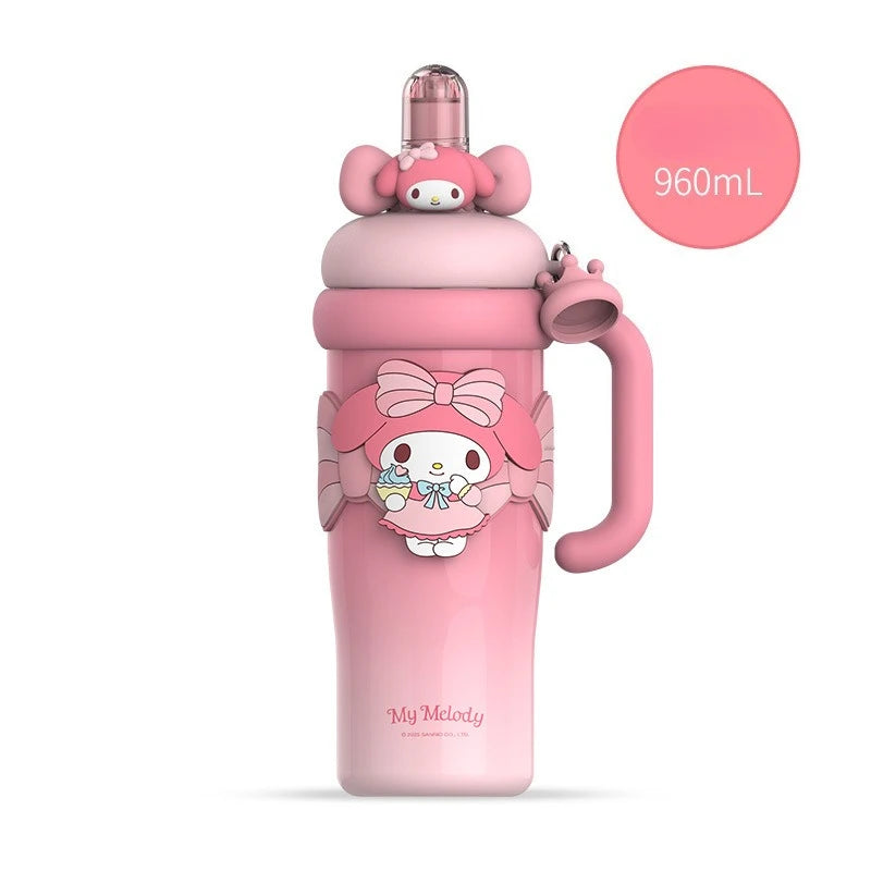 Kuromi & Hello Kitty Insulated Large Coffee Cup