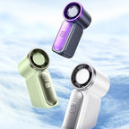 Rechargeable Mini Portable Fan With LED Display