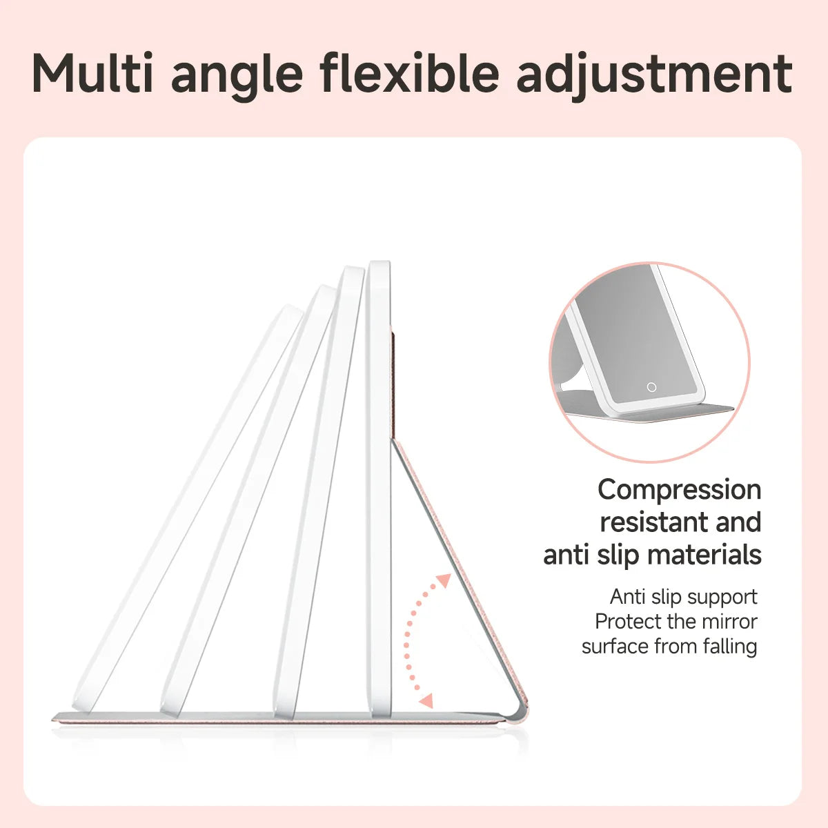 Tabletop Makeup Mirror - 9 Inches