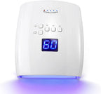 Rechargeable UV LED Nail Dryer Lamp 66W, 4 Timer Setting & 33 LED