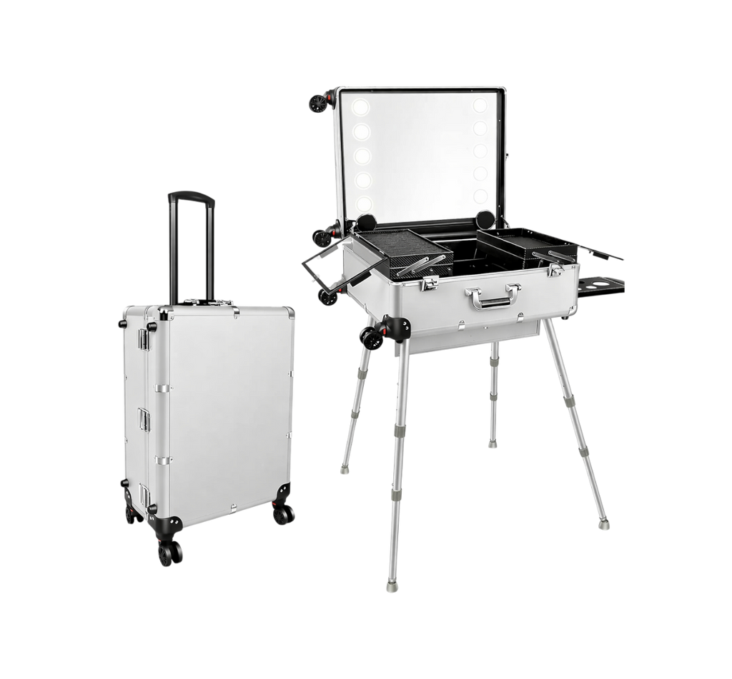 Aluminum Makeup Trolley