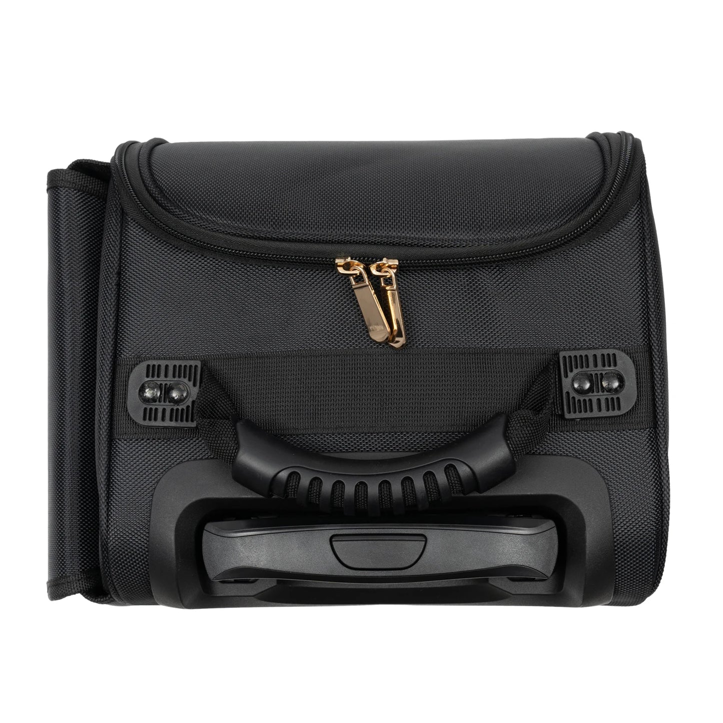 Rolling Makeup Train Case With 6 Removable Bags