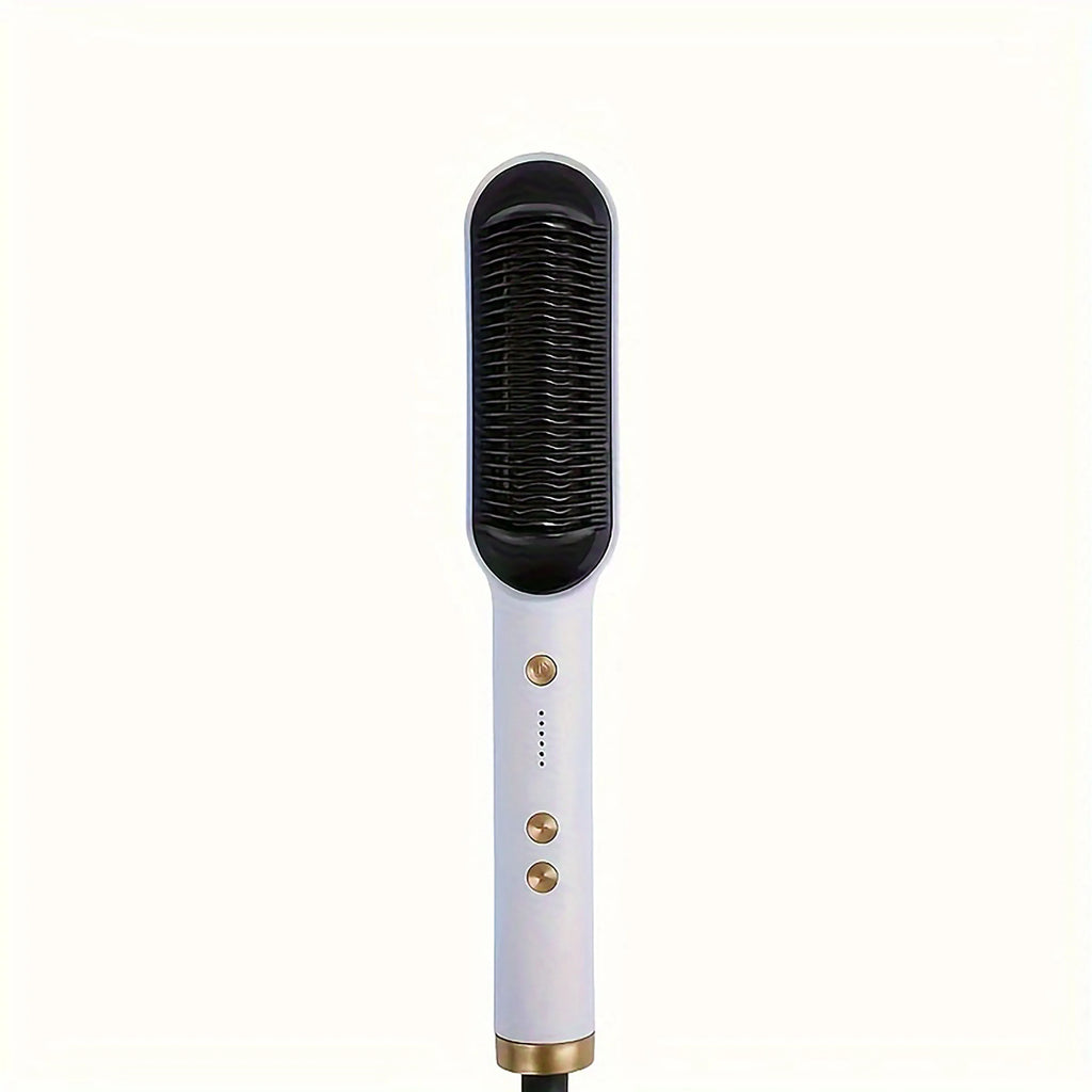 Electric Straight Hair Curling Styling Brush