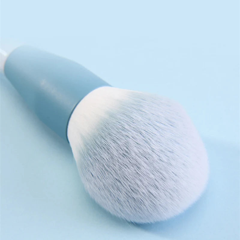 Synthetic Fiber Bristle Makeup Brushes Set