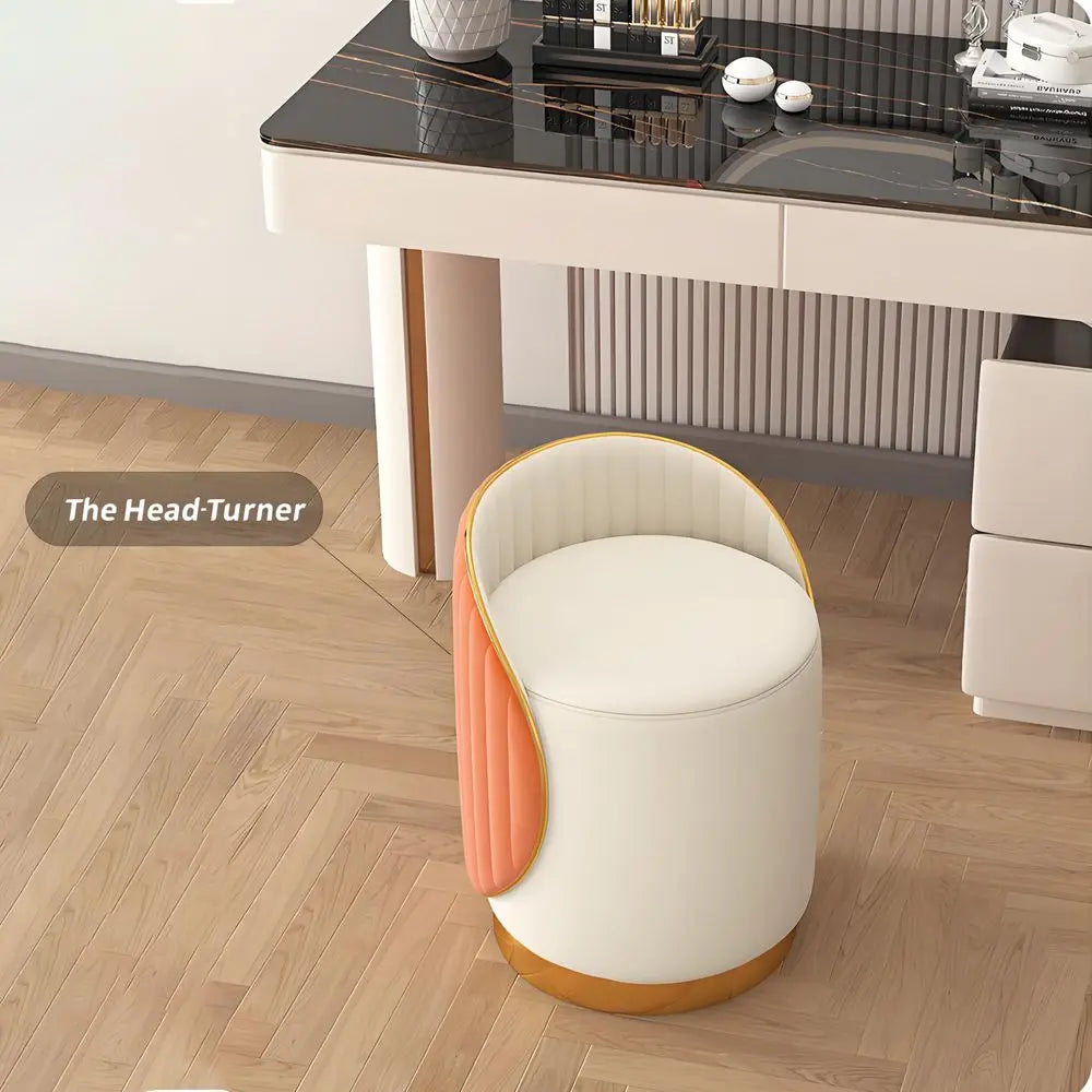 Modern Ottoman Vanity Stool