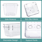 Vanity Desk Drawer Organizer Trays