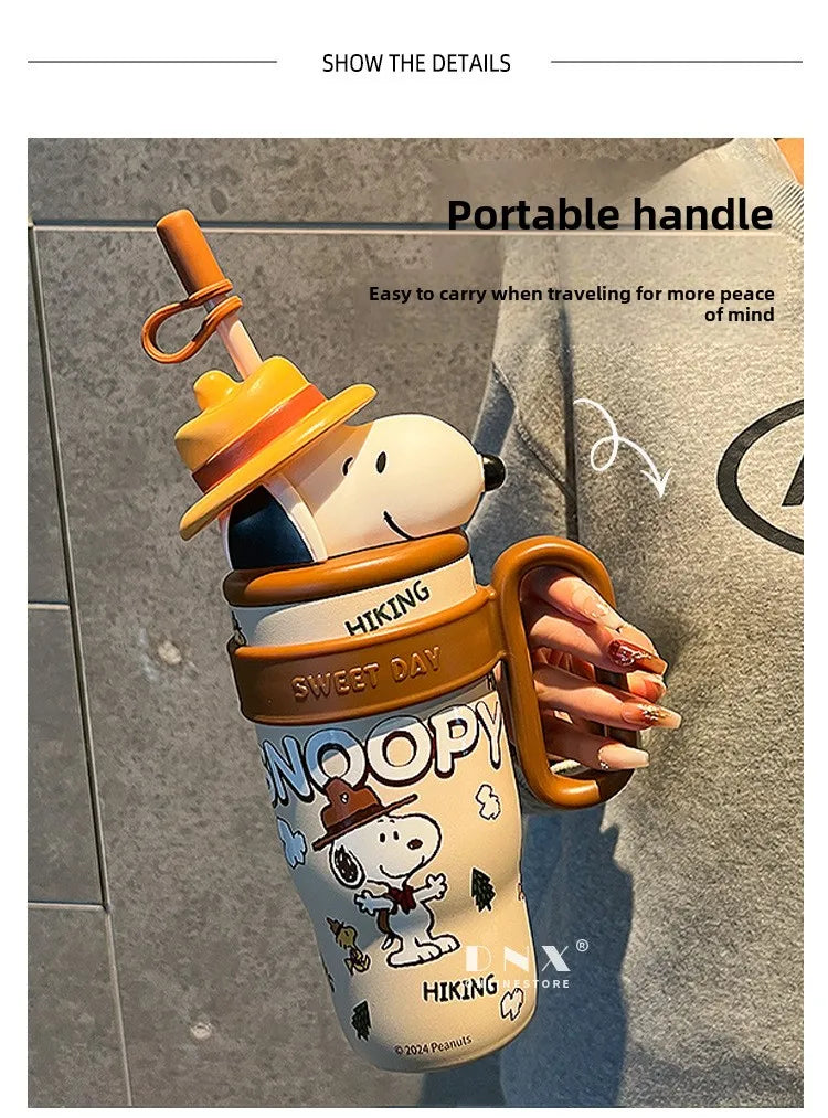 Snoopy Stainless Insulated Coffee Cup [800 ml]