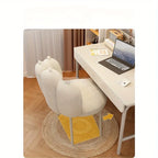 Vanity Desk Cat Paw Backrest Chair