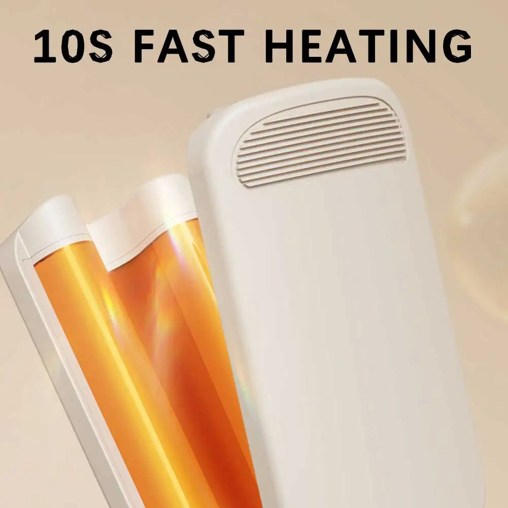 Wavy Hair Crimper with Curling Iron