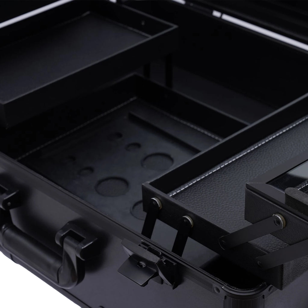 Professional Makeup & Cosmetic Aluminum Trolley with LED Lights