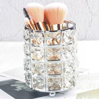 Crystal Makeup Brushes, pencils and Lipsticks Organizer & Holder