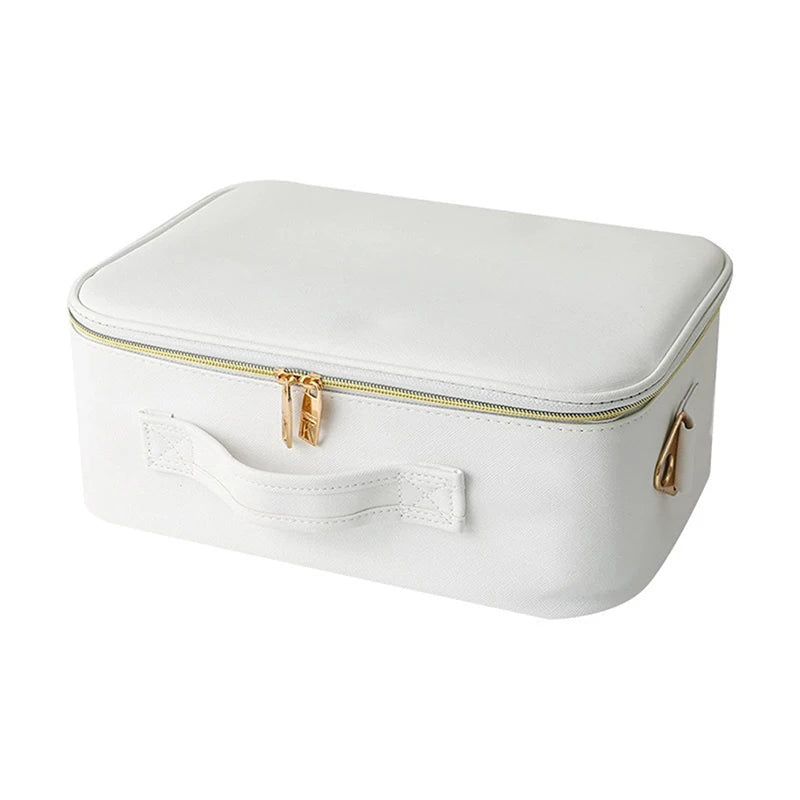 Travel Makeup Bag with Vanity Mirror [Large]