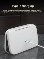 Portable Folding Makeup Mirror with LED Lights & 5x Magnifying